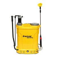 Pulverizator gradina, pompa de stropit, vermorel, Breckner Germany, 2 in 1, manual si electric, pentru spate, cu acumulator 8 Ah, 18 L