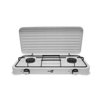 Aragaz camping, portabil, 2 arzatoare, 2.5 kW, cu capac, Starlux