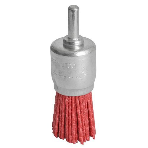Perie nylon, circulara, cu tija, 24 mm, Strend Pro