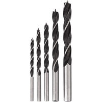 Set 5 burghie pentru lemn, 4-10 mm, Richmann 
