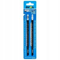 Panza, lama, fierastrau pendular, pentru lemn, plastic, HCS, prindere tip T, set 2 buc, 155 mm, Drel