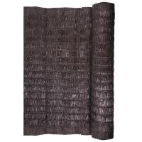 Plasa de umbrire, HDPE, 230 g/mp, grad de umbrire 95%, maro, 10x1.5 m