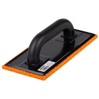 Drisca burete cauciucat, Strend Pro, 9 mm, 13x25 cm, maner ABS, Negru