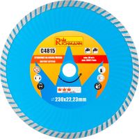 Disc diamantat super turbo, beton, taiere rapida umeda si uscata, 230 mm/22.23 mm, Richmann