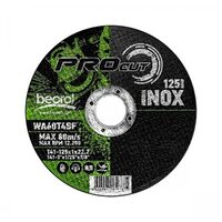 Disc debitat inox, 125x1 mm, Beorol