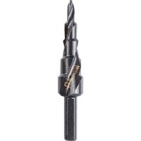 Burghiu pentru metal, in trepte, nitrura de titan, spiralat 4-12 mm, Richmann Exclusive