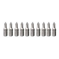 Set varfuri, biti, PH1, 1/4 ", 10 buc, 25 mm, Beorol