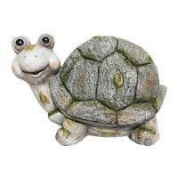 Decoratiune gradina, ceramica, broasca testoasa, 36x21.2x28 cm