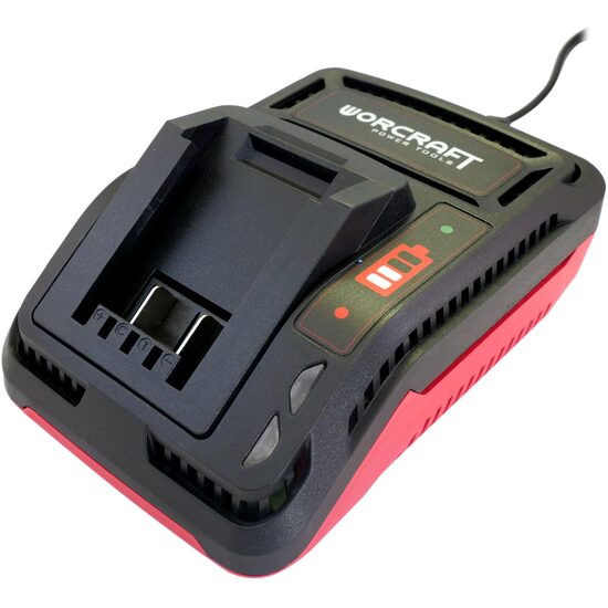 Incarcator pentru acumulator Li-ion, 20 V, WORCRAFT