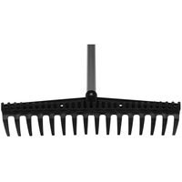 Grebla 16/32 dinti, coada telescopica aluminiu,45cmx115cm