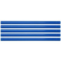 Baton silicon pentru pistol lipit, albastru, 24 buc, 7x100 mm