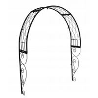 Arcada metalica, pergola, pentru usa, 110x21x106 cm