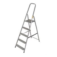 Scara otel, 4 trepte, platforma, max 125 kg, 1.73 m, Drabest