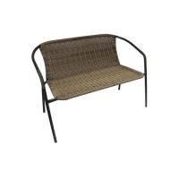 Banca de gradina ratan sintetic 113x60x75 cm