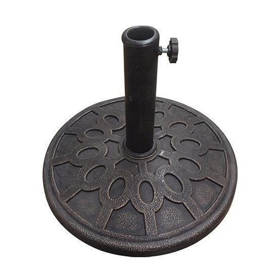 Suport/stand pentru umbrela, rasina, 9 kg, 43 cm, 38-52 mm
