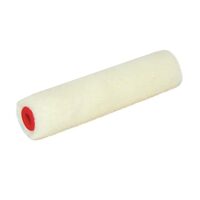 Rola lana/velur, Beorol, 10 cm/15 mm, Alb