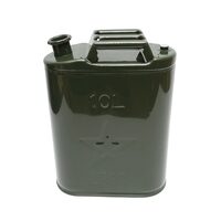 Canistra metalica, 10 L, cu dop insurubabil