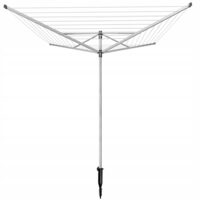 Uscator rufe, pentru exterior, 4 brate, capacitate de uscare 50 m, Gardlov
