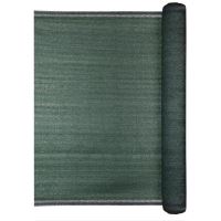 Plasa de umbrire, HDPE, 140 g/mp, grad de umbrire 85%, verde, 25x1.5 m