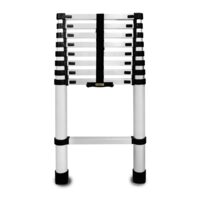 Scara aluminiu telescopica, Drabest, 9 trepte, max 125 kg, 0.88-2.6 m