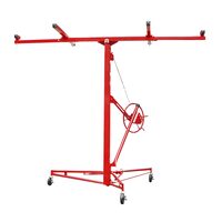 Dispozitiv/macara pentru ridicat placi rigips carton, OSB, MDF, PAL, 4.57 m, Breckner Germany