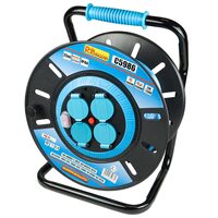 Prelungitor electric industrial, pe tambur, 13 A, 3x1.5 mm², IP44, 25 m, Richmann
