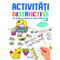 Activitati distractive de colorat, de desenat 2