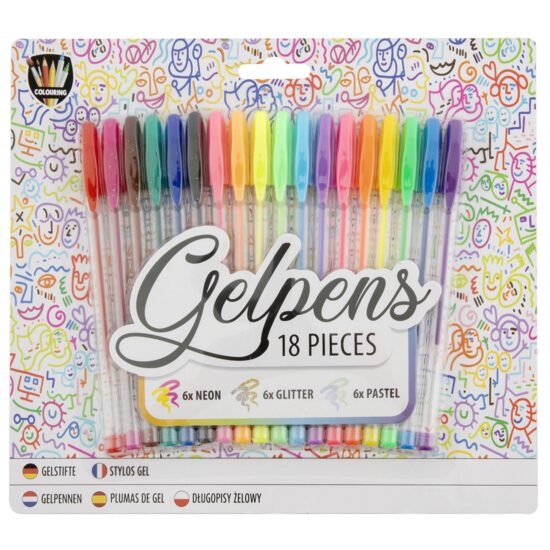 Set 18 pixuri cu gel