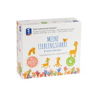 Set 6 tuburi vopsea pictura cu degetele - Pastel