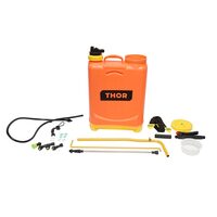 Pulverizator gradina, pompa de stropit, vermorel, Thor, manual, pentru spate, accesorii, 16 L