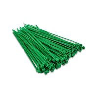 Coliere, fasete, verzi, set 50 buc, 150x2.5 mm, Strend Pro