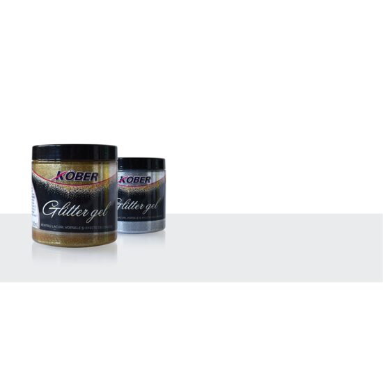 Pasta GLITTER GEL, 200ml, auriu