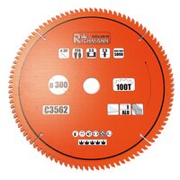 Disc circular vidia Multimaterial pentru aluminiu, lemn, 100 dinti, 300x30 mm, Richmann Exclusive