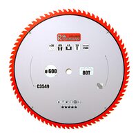 Disc circular vidia pentru lemn, 80 dinti, 600x30 mm, Richmann Exclusive