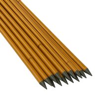 Set 25 araci/suport pentru rosii, castraveti, fasole, metal + PVC, maro, 210x1.6 cm, Artool
