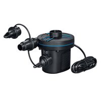 Pompa aer electrica pentru piscina, saltea gonflabila, 110 W, 12V/220-240V, 3 conectori, Bestway