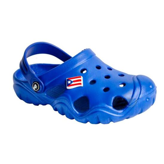 Papuci/saboti, clogs, pentru copii, spuma EVA, albastru, marimea 24, Jose Amorales