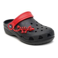 Papuci/saboti, clogs, pentru copii, spuma EVA, negru si rosu, marimea 28, Jose Amorales