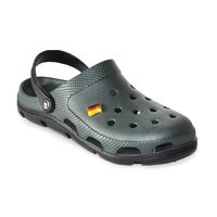 Papuci/saboti, clogs, pentru barbati, spuma EVA, verde kaki inchis si negru, marimea 44, Jose Amorales