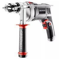 Masina de gaurit cu percutie (bormasina), 850 W, mandrina cu cheie de 0-13 mm, Graphite