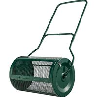 Distribuitor compost pentru gradina, tip rola, 75 L, 60x40x125 cm, Strend Pro