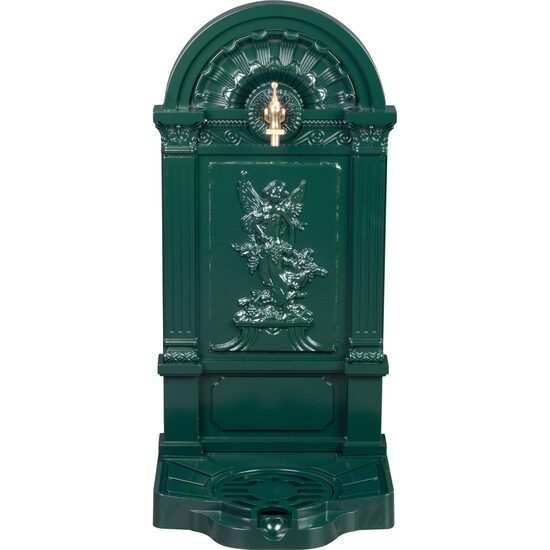 Chiuveta de gradina, aluminiu, verde inchis, 40x35x83 cm, Strend Pro