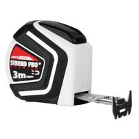 Ruleta magnetica cu autostop, 3 m x 19 mm, Strend Pro Premium