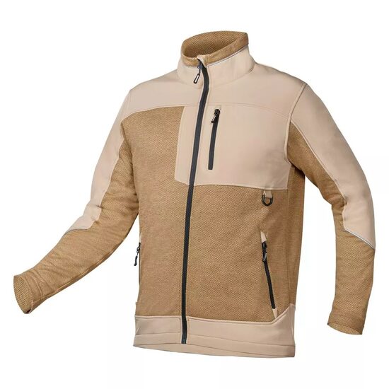 Geaca de lucru softshell, poliester, model Outdoor, bej, marimea XL/54, NEO