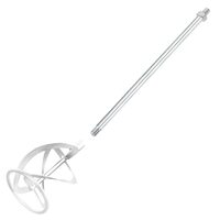 Mixer mortar cu filet, M14, 140 mm, Graphite