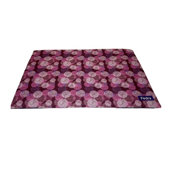 Saltea/perna impermeabila, pentru caine/pisica, model papadie, 80x50 cm