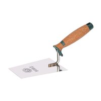 Mistrie inox, trapez, ingusta, sudura in puncte, 14 cm, maner pluta, Olejnik