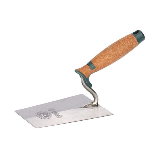 Mistrie inox, trapez, lata, sudata, calita, 18 cm, maner pluta, Olejnik