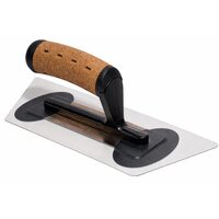 Gletiera policarbonat, venetiana, trapezoidala, 24x10x8 cm x 1 mm, maner pluta, Olejnik