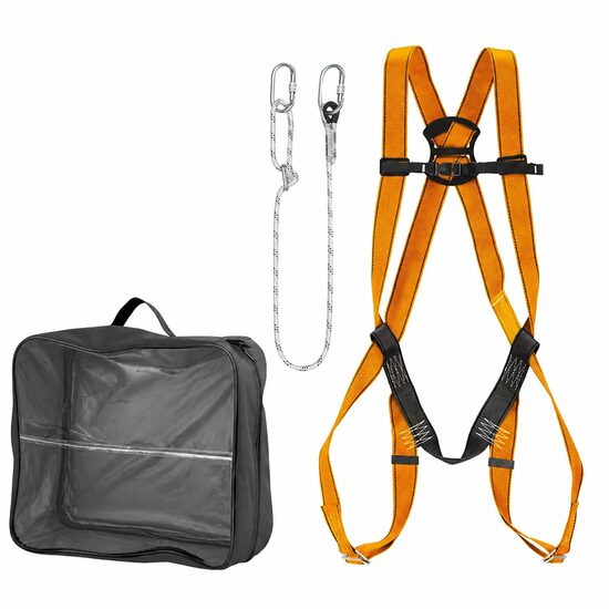 NEO Kit pentru lucrul la inaltime cu ham P 01S, centura de siguranta 2 m, geanta, M-XL, NEO